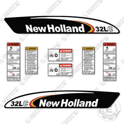 220 new holland skid steer decals|new holland 32lc decal kit.